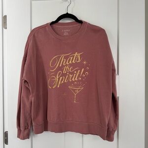 Z Supply Women's Sweatshirt - That's the Spirit!